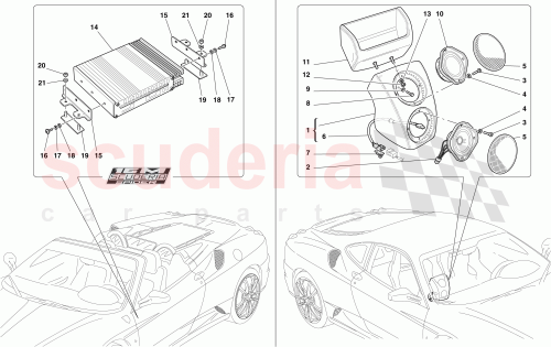 Part Diagram for Ferrari 82168400