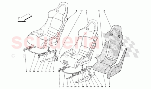 Part Diagram for Ferrari 62929800