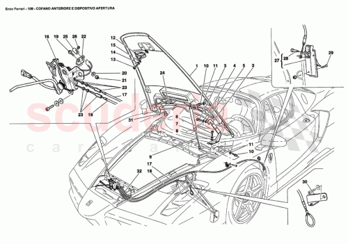 Part Diagram for Ferrari 14305787