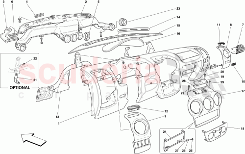 Part Diagram for Ferrari 65536200