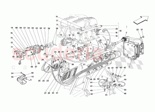 Part Diagram for Ferrari 139451
