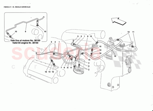 Part Diagram for Ferrari 163622