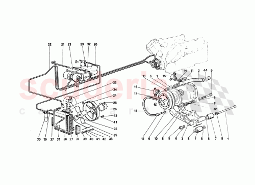 Part Diagram for Ferrari 121928