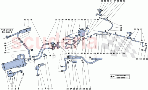 Part Diagram for Ferrari 299039