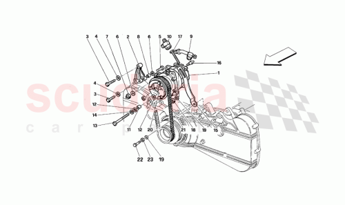 Part Diagram for Ferrari 123188