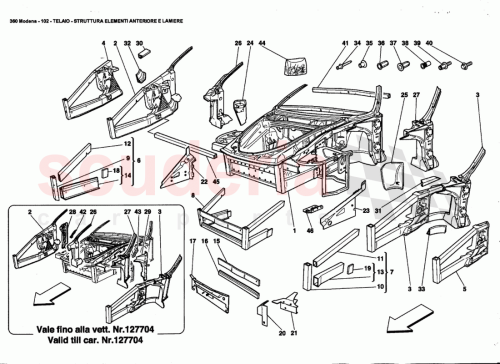 Part Diagram for Ferrari 67410600