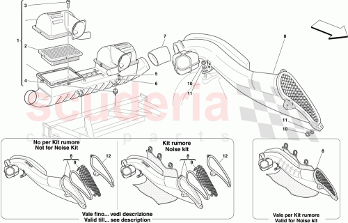 Part Diagram for Ferrari 69487200
