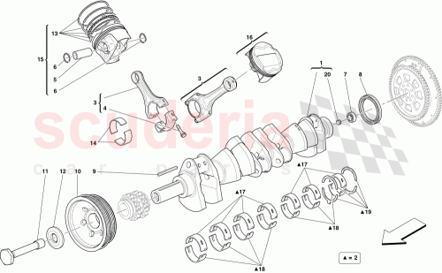 Part Diagram for Ferrari 282618
