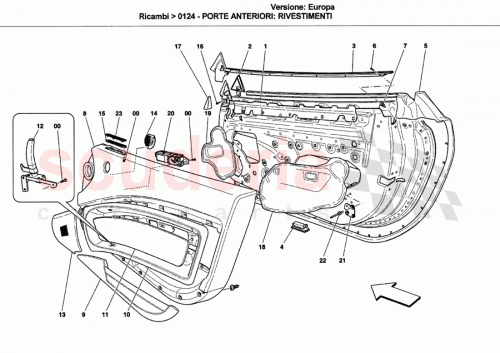 Part Diagram for Ferrari 820727