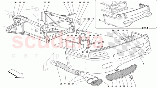 Part Diagram for Ferrari 164271