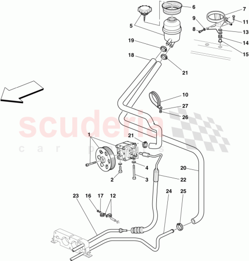 Part Diagram for Ferrari 236802