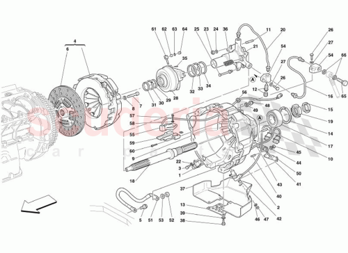 Part Diagram for Ferrari 177205