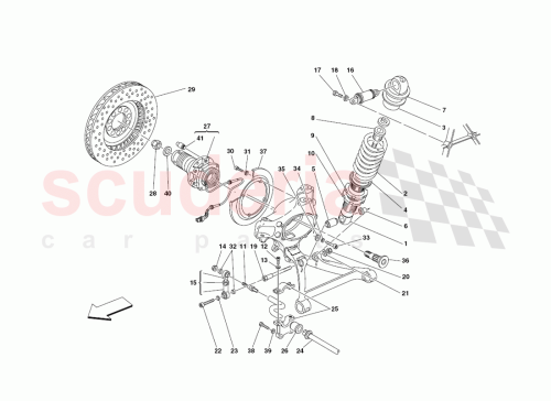 Part Diagram for Ferrari 181468