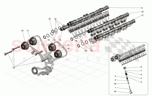 Part Diagram for Ferrari 286641