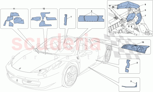 Part Diagram for Ferrari 83446800