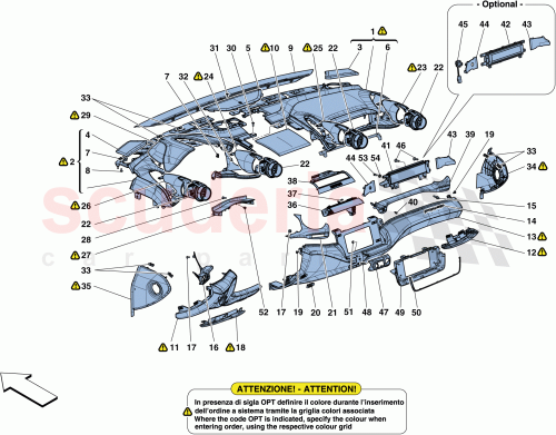 Part Diagram for Ferrari 796564