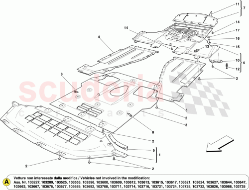 Part Diagram for Ferrari 81176700