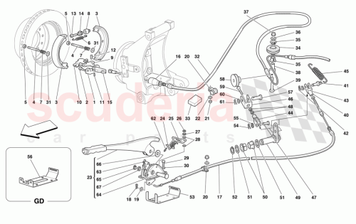 Part Diagram for Ferrari 172906