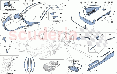 Part Diagram for Ferrari 83243210