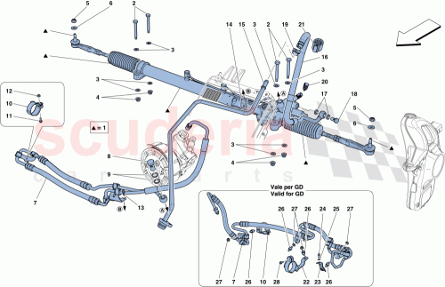 Part Diagram for Ferrari 299160