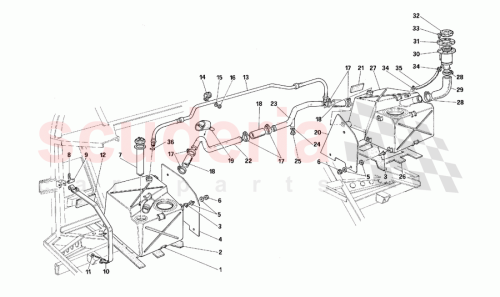 Part Diagram for Ferrari 144005