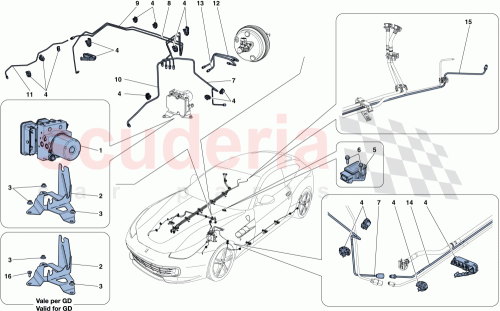 Part Diagram for Ferrari 311437