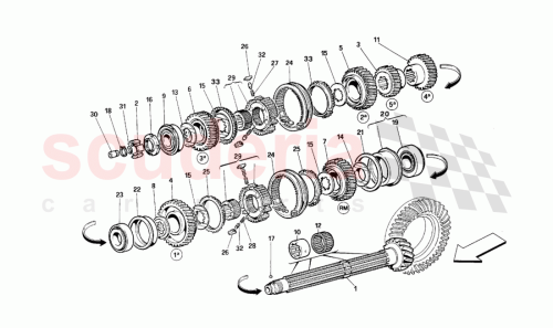 Part Diagram for Ferrari 148670