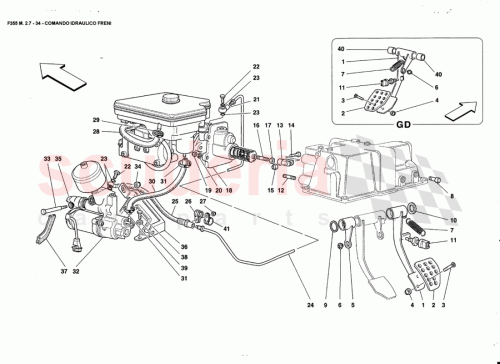 Part Diagram for Ferrari 161947