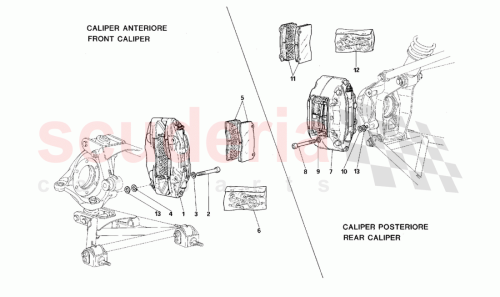 Part Diagram for Ferrari 138967