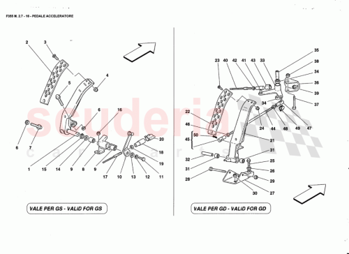 Part Diagram for Ferrari 171349