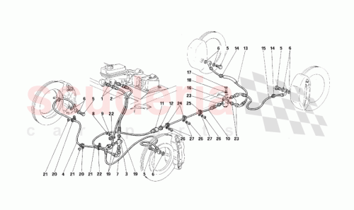 Part Diagram for Ferrari 135749