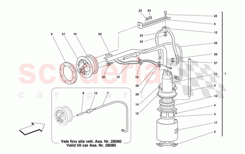Part Diagram for Ferrari 173891