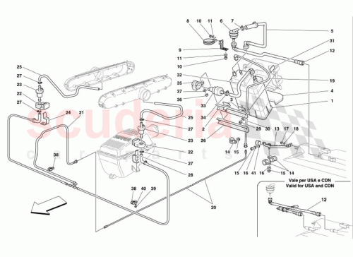 Part Diagram for Ferrari 180427
