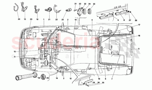 Part Diagram for Ferrari 151272