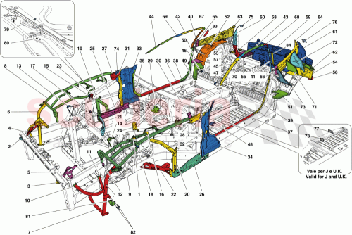 Part Diagram for Ferrari 272930