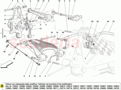 Part Diagram for Ferrari 12646821