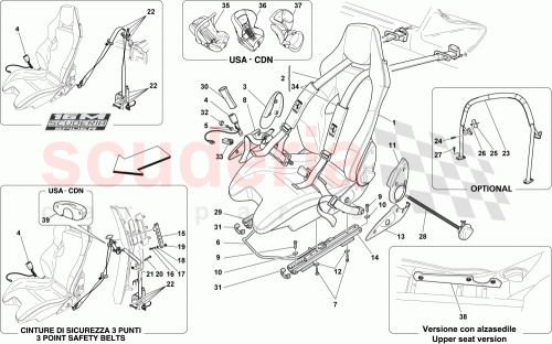 Part Diagram for Ferrari 80977600