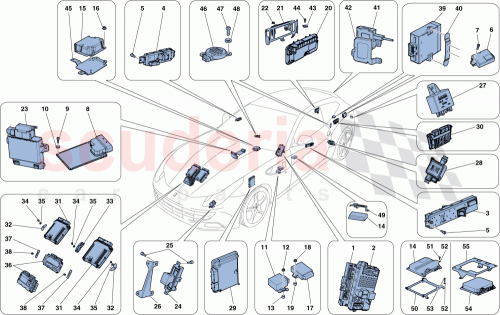 Part Diagram for Ferrari 281015