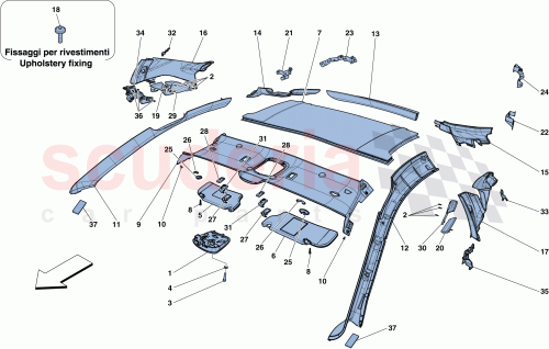 Part Diagram for Ferrari 87334100