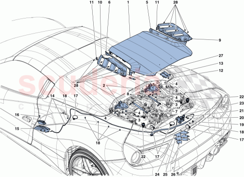 Part Diagram for Ferrari 87666900