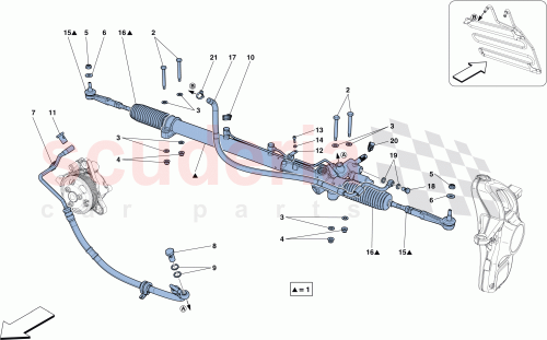 Part Diagram for Ferrari 340312