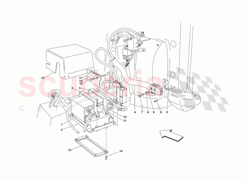 Part Diagram for Ferrari 14442524