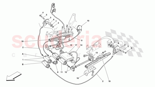Part Diagram for Ferrari 65877400