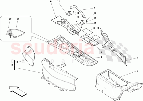 Part Diagram for Ferrari 83210900