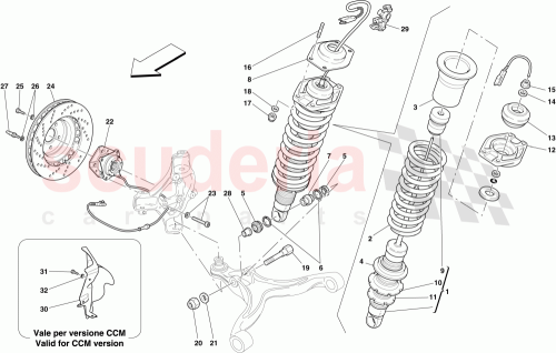 Part Diagram for Ferrari 235584