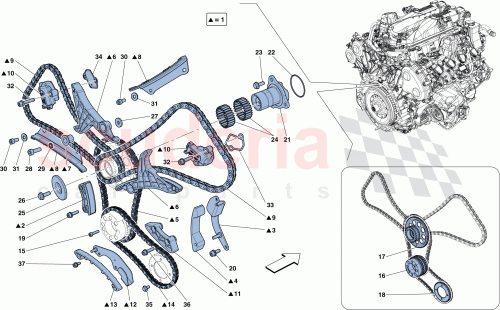 Part Diagram for Ferrari 287000