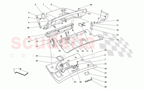 Part Diagram for Ferrari 66236800