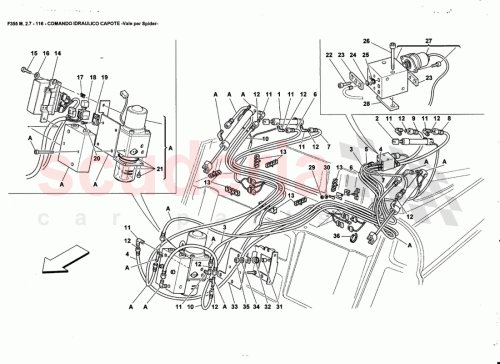 Part Diagram for Ferrari 168864