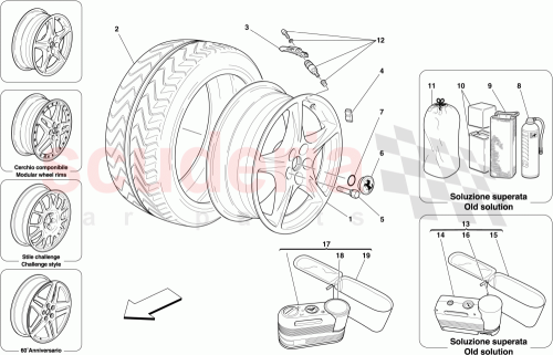 Part Diagram for Ferrari 237673