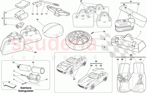 Part Diagram for Ferrari 83653612